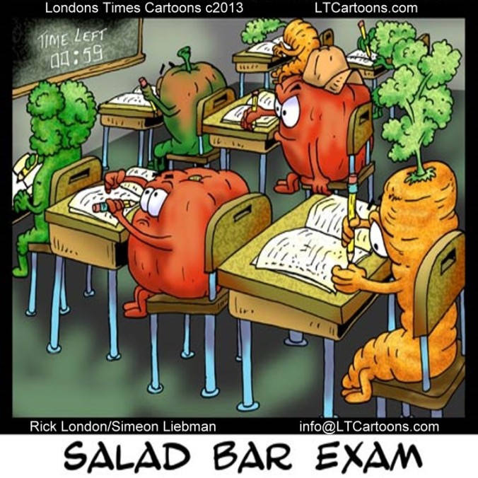 salad bar exam