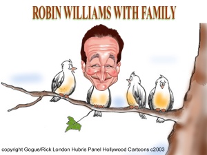 A Robin Williams Tribute Cartoons from 2003 by LTCartoons.com 